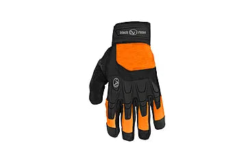 Rhino Tuff Orange And Black Work Gloves