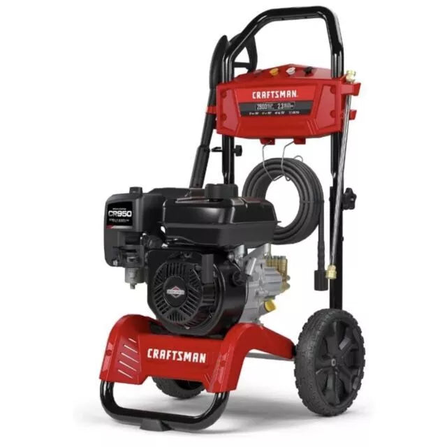 Craftsman 2800 MAX PSI at 2.3 MAX GPM  Gas Pressure Washer