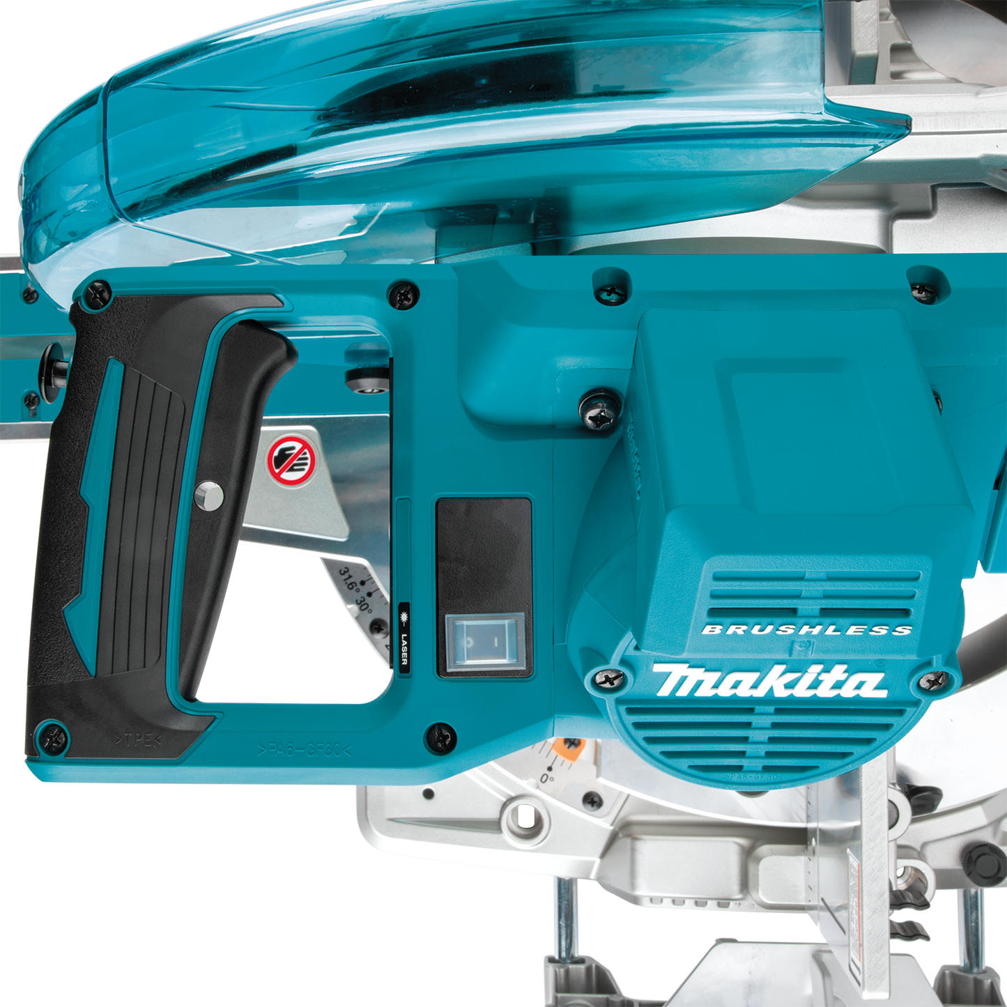 Makita 36 Volt LXT Brushless 12 Inch Dual Bevel Sliding Compound Miter Saw With Laser Factory Serviced (Tool Only)