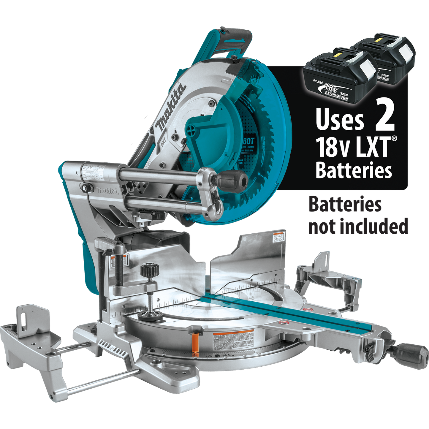 Makita 36 Volt LXT Brushless 12 Inch Dual Bevel Sliding Compound Miter Saw Capable And Laser Factory Serviced (Tool Only)