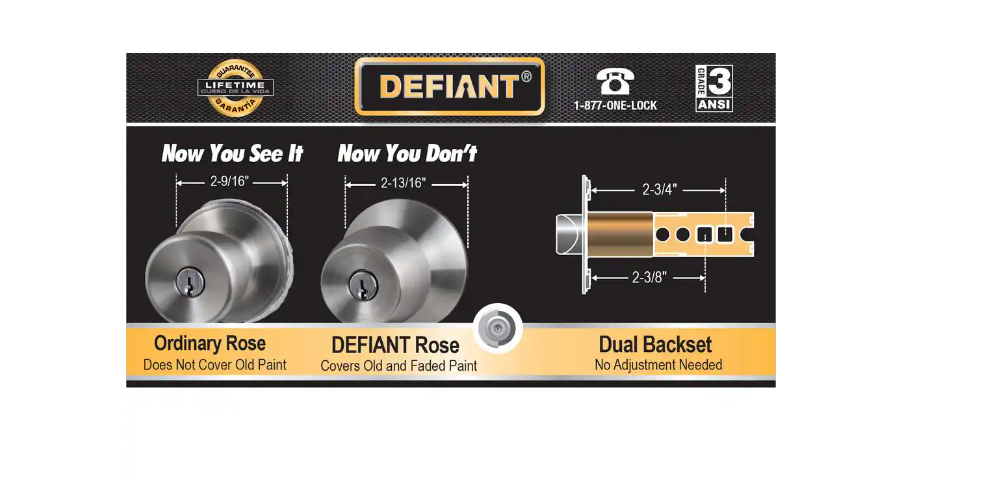 Defiant Saturn Stainless Steel Combo Pack
