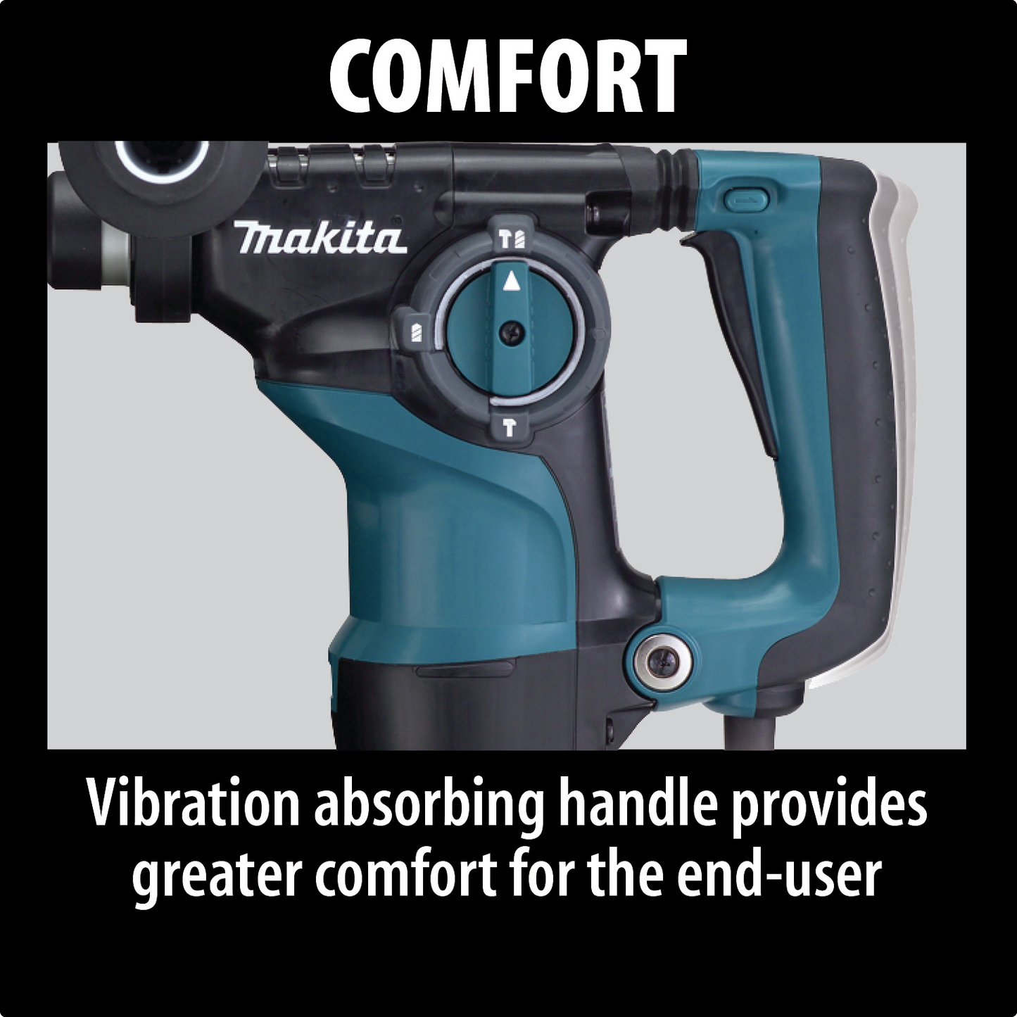 Makita Rotary Hammer Accepts SDS Plus Bits Factory Serviced