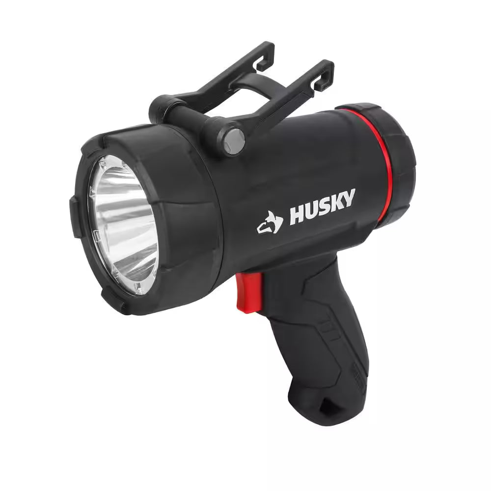 Husky 2500 Lumens Dual Power Floating Rechargeable Spotlight Damaged Box