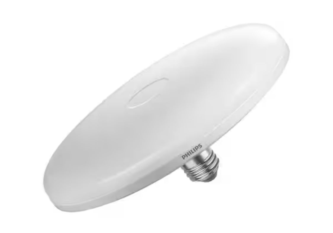 Philips 125-Watt Equivalent LED Non-Dimmable Wide Surface LED Light Bulb, Bright White 3000K
