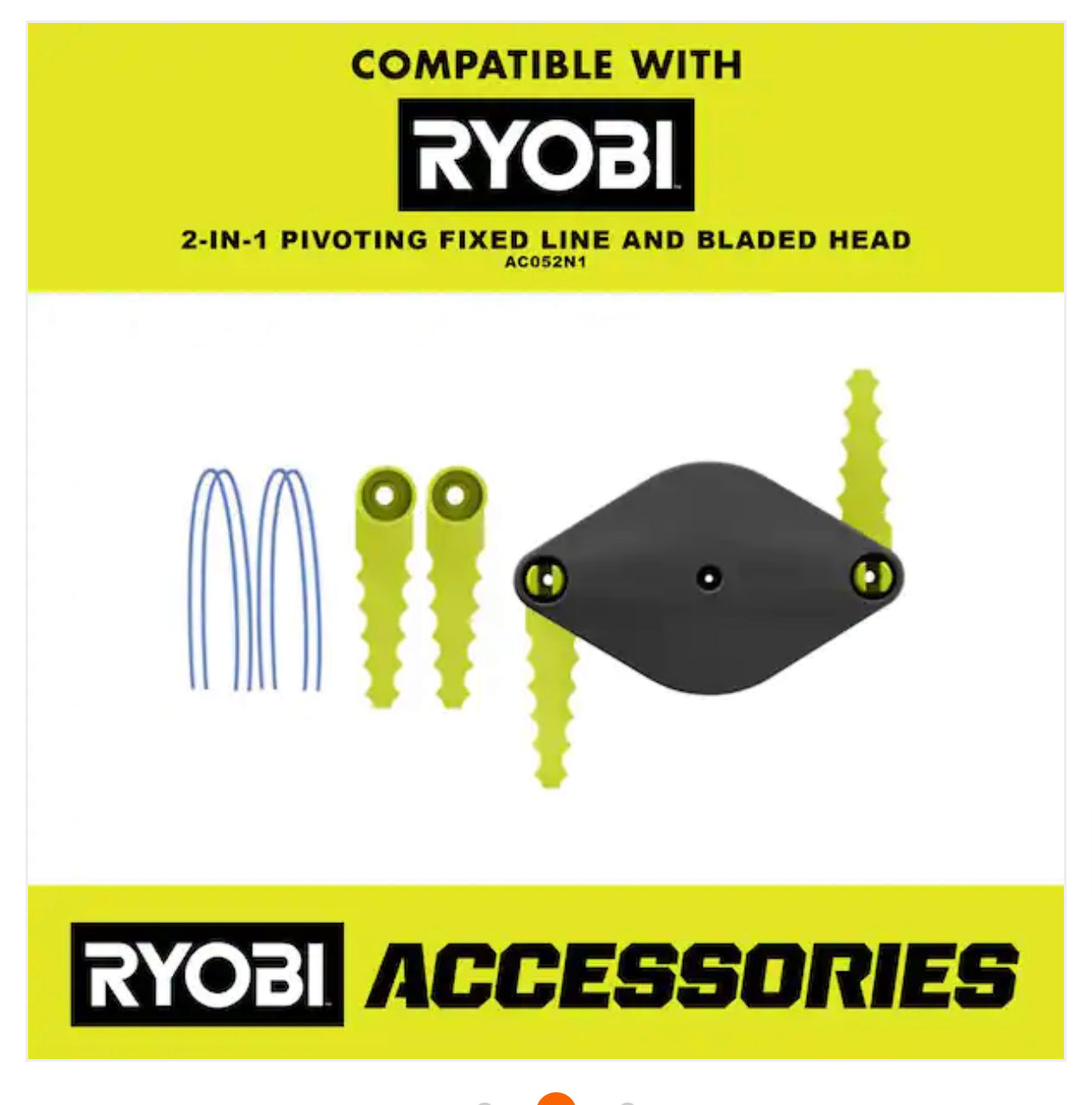 Ryobi Replacement Fixed Line for 2-in-1 String Head