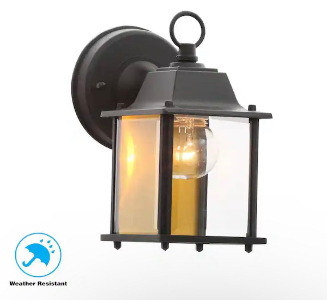 Hampton bay store outdoor lantern