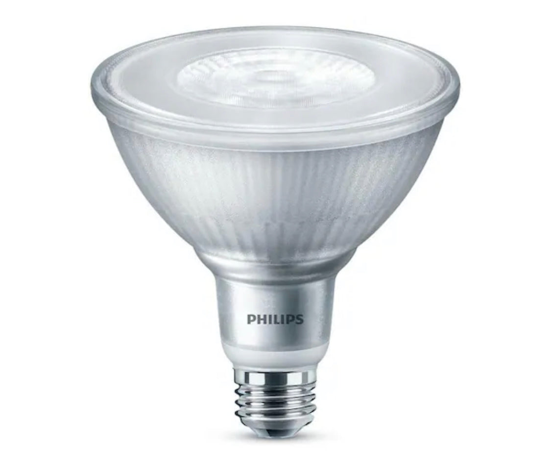 Philips 90-Watt Equivalent PAR38 Dimmable LED Flood Light Bulb Daylight (5000K) (2-Pack) - Damaged Box