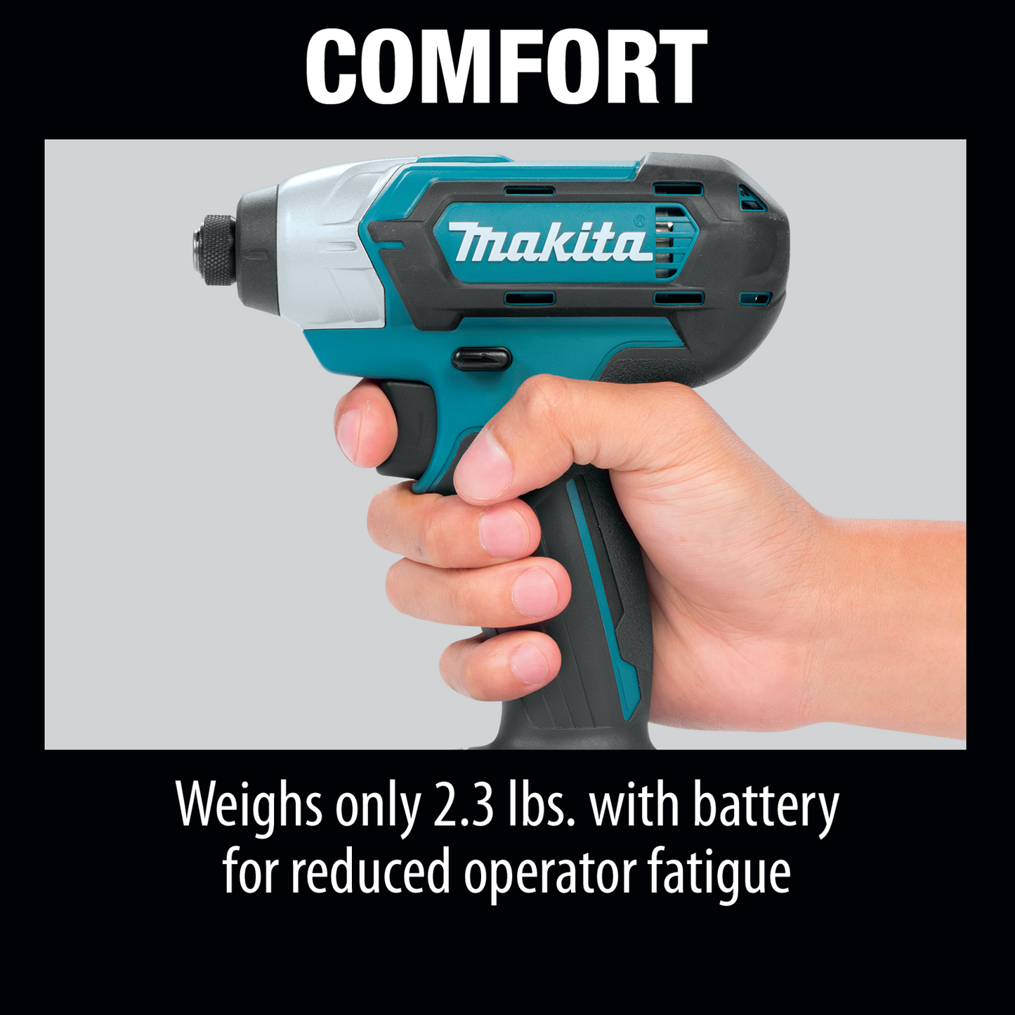 Makita 12 Volt CXT Cordless Impact Driver Kit (2.0Ah) Factory Serviced