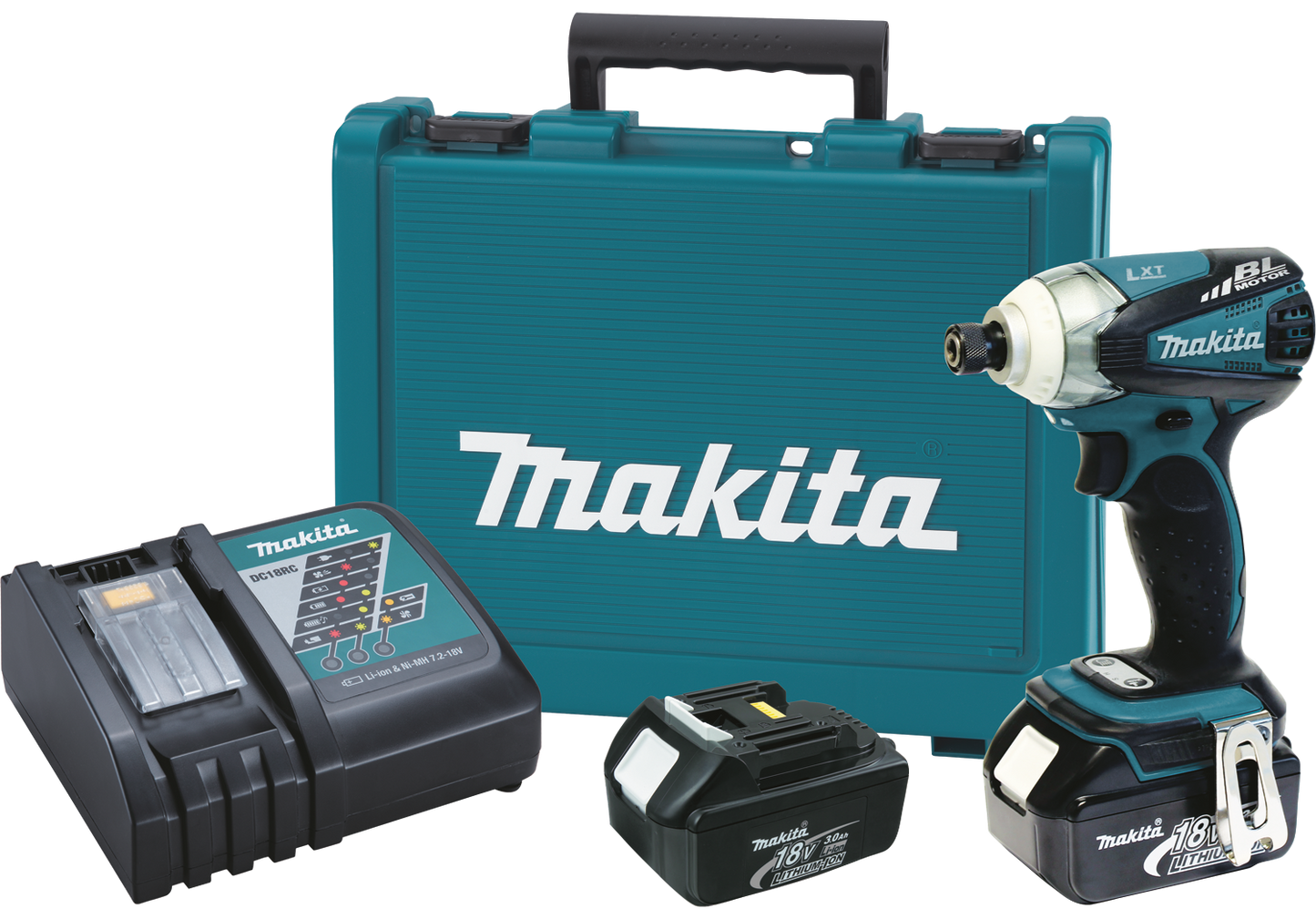 Makita 18V LXT Brushless 3 Speed Impact Driver Kit Factory