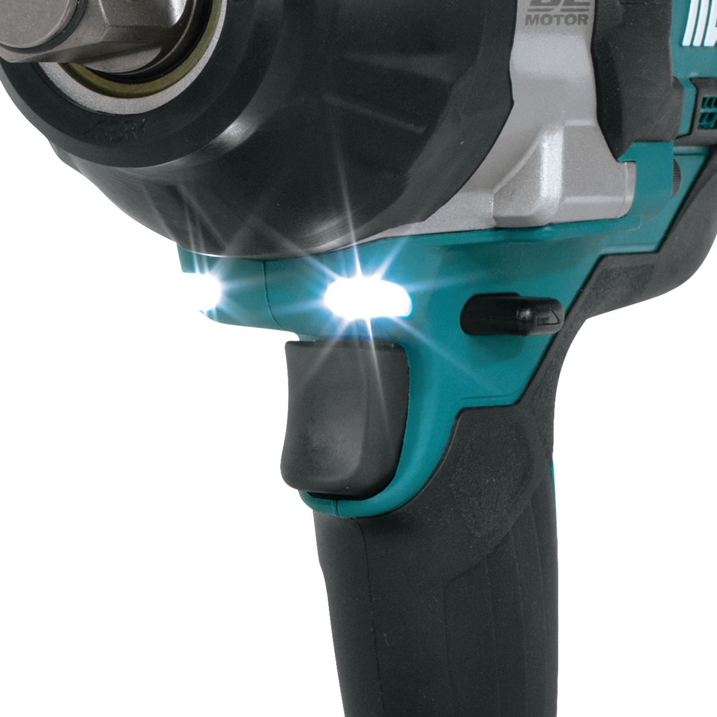 Makita 18V LXT Lithium Ion Brushless Cordless  High Torque 1/2 Inch Sq Drive Impact Wrench Factory Serviced Tool Only