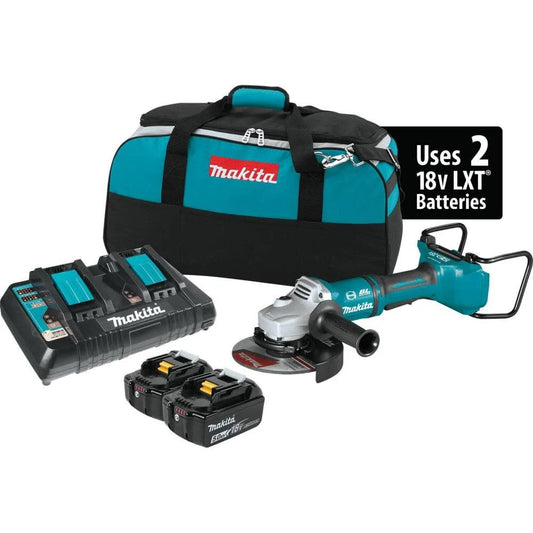 XAG12PT-B/C Makita 36V  BL Angle Grinder Kit *Factory Serviced*