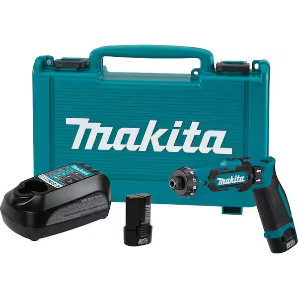 DF012DSE-B 7.2V Lithium-Ion 1/4 in. Cordless Hex Driver-Drill Kit with Auto-Stop Clutch *Factory Serviced*