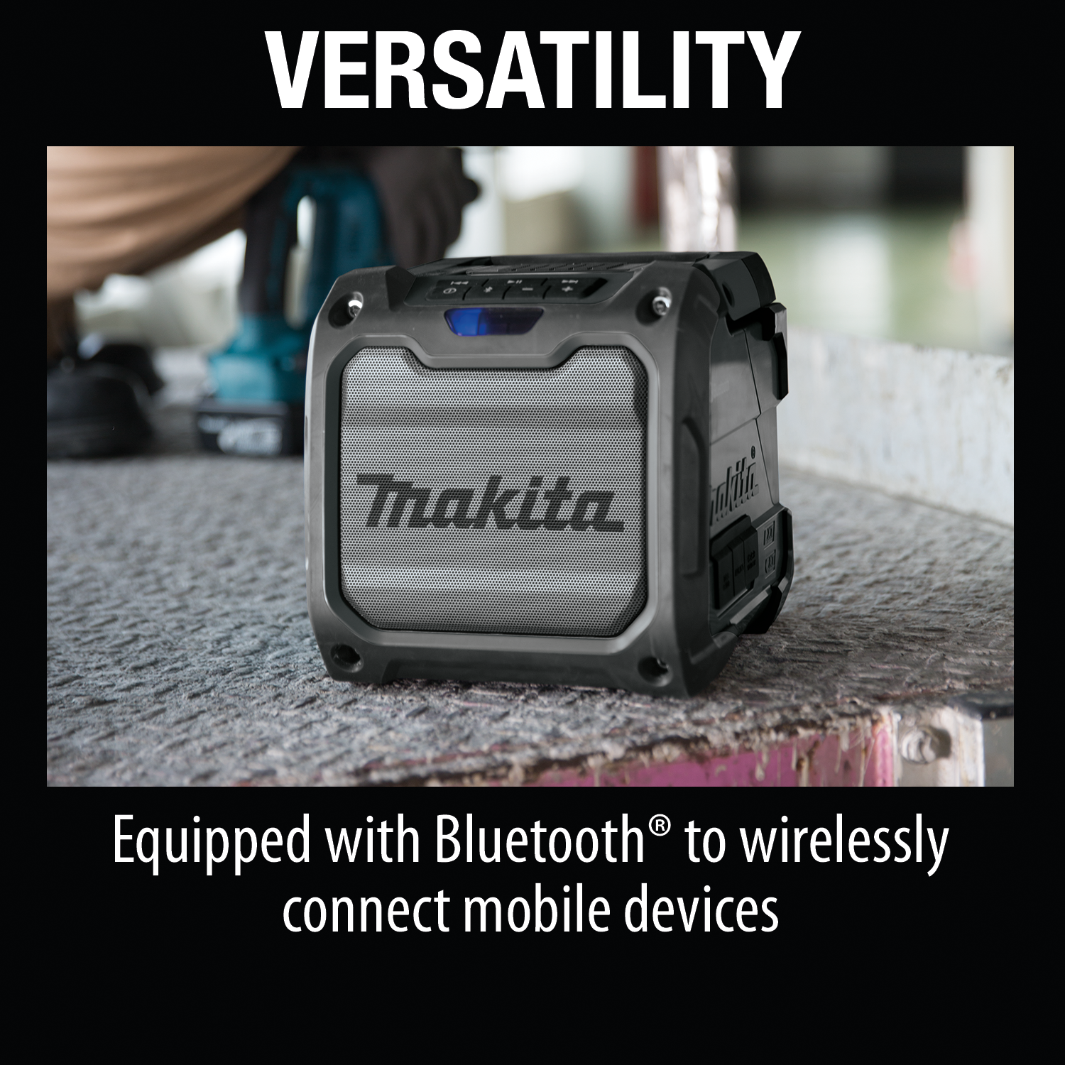 Makita 18V Cordless Job Site Speaker Factory Serviced (Tool Only) – Tool  Mart Inc.