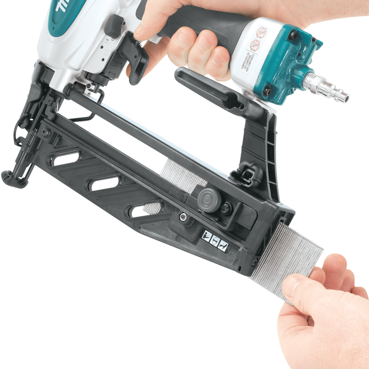 Makita 16 Gauge 2 1/2 Inch Straight Finish Nailer Factory Serviced