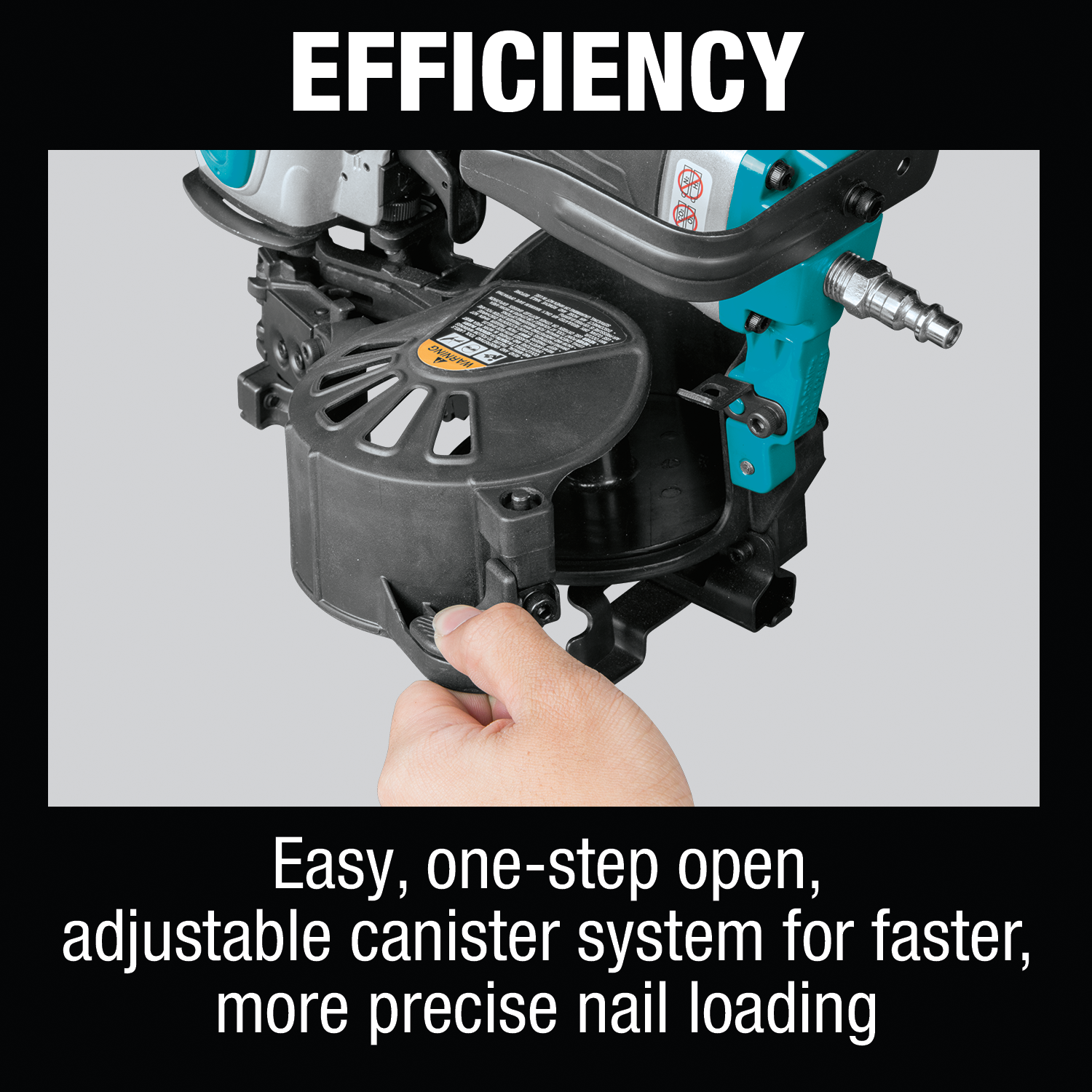 Makita 3/4 Inch Coil Roofing Nailer Reconditioned – Tool Mart Inc.