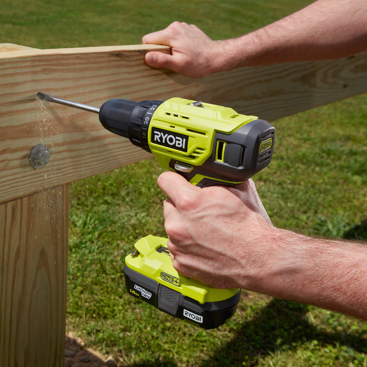 Ryobi 18 volt store cordless drill