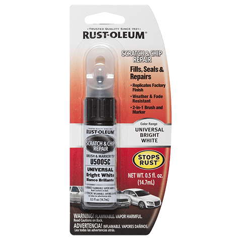 Rust-Oleum Scratch And Chip Repair Brush Marker Tip New Bright White