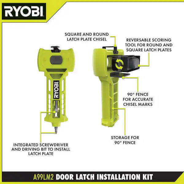 Ryobi Door Latch Installation Kit Damaged Box