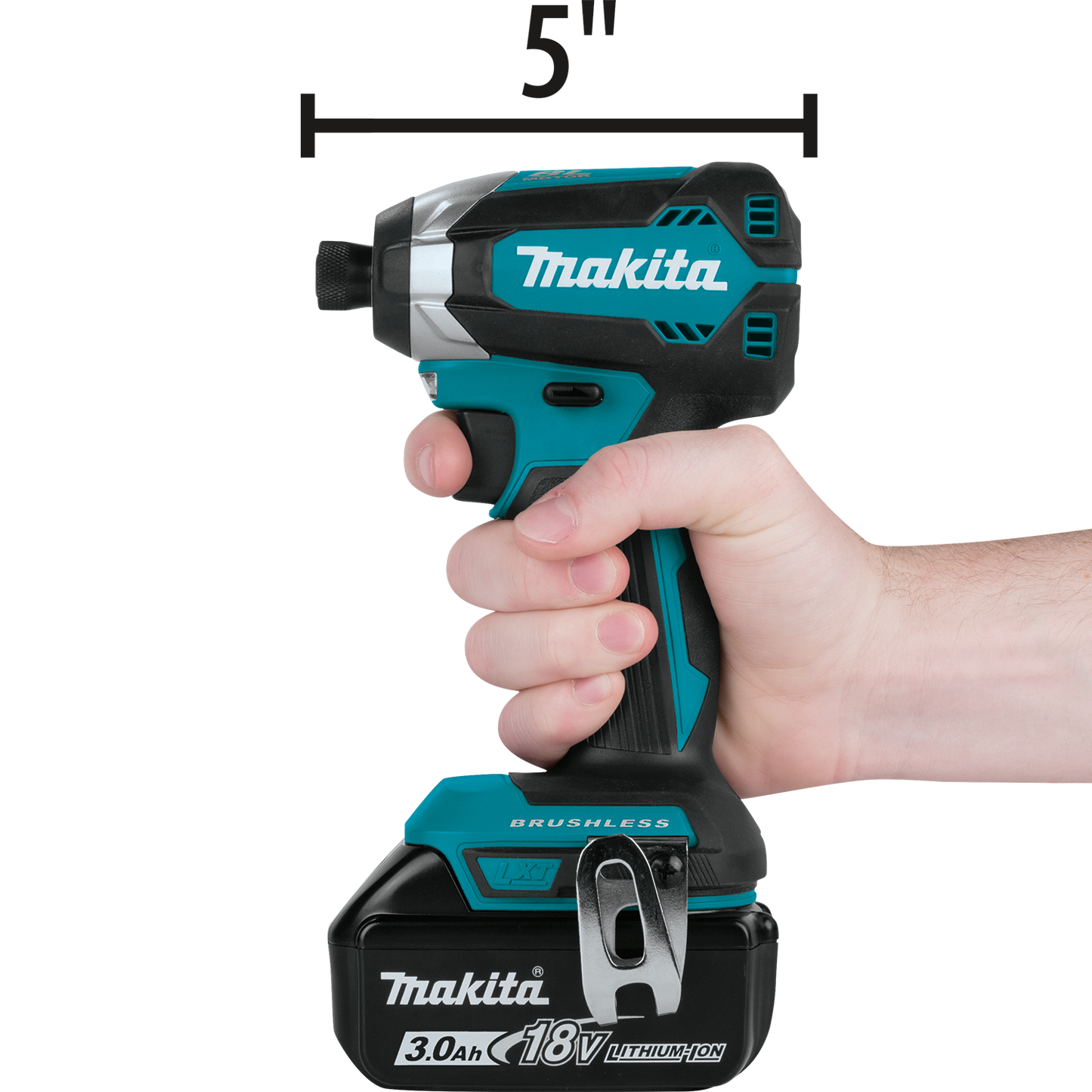 Makita 18 Volt Lxt Brushless Cordless Impact Driver With Bag Factory Serviced