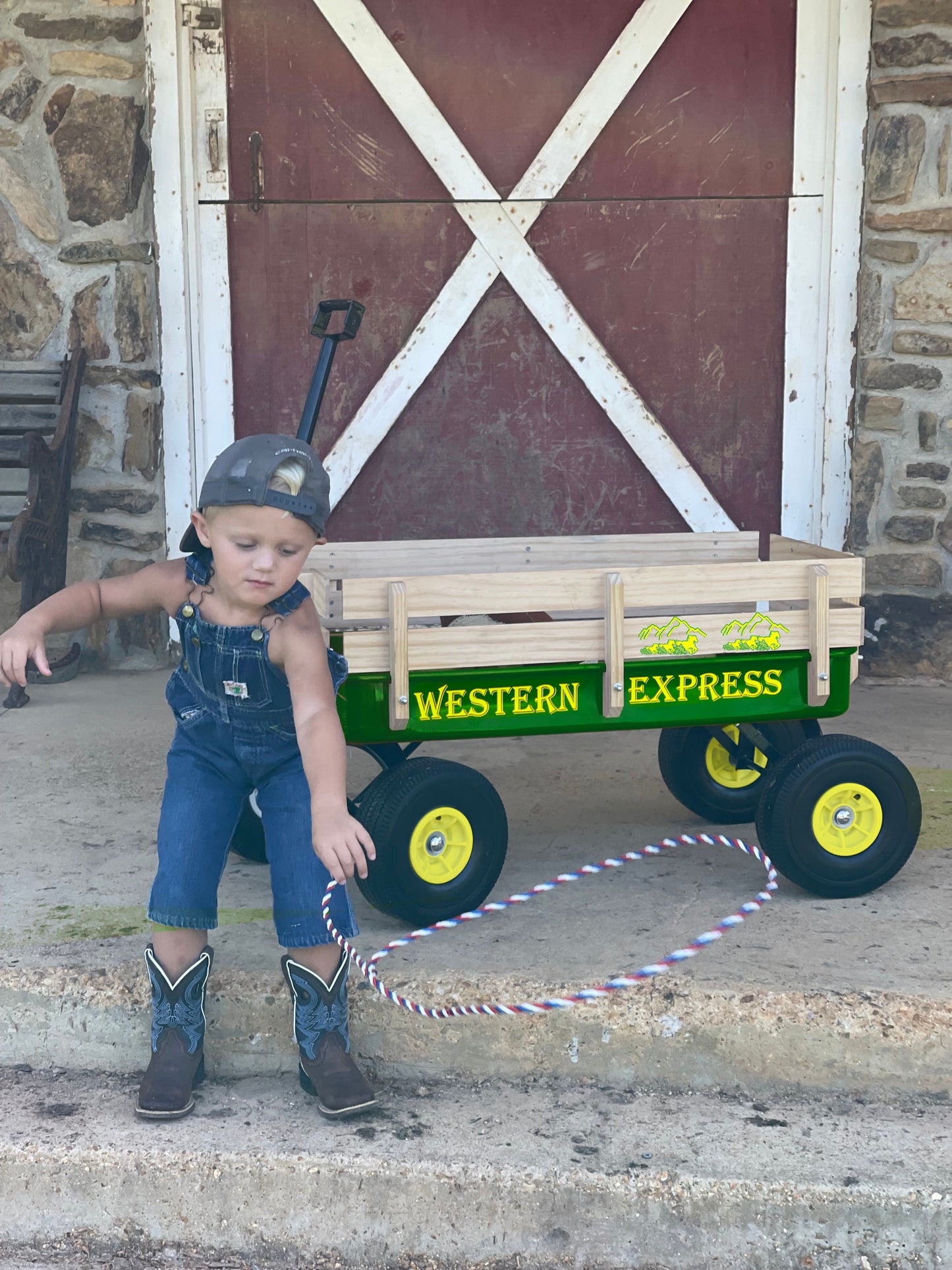 Western Express All Terrain Green Wagon