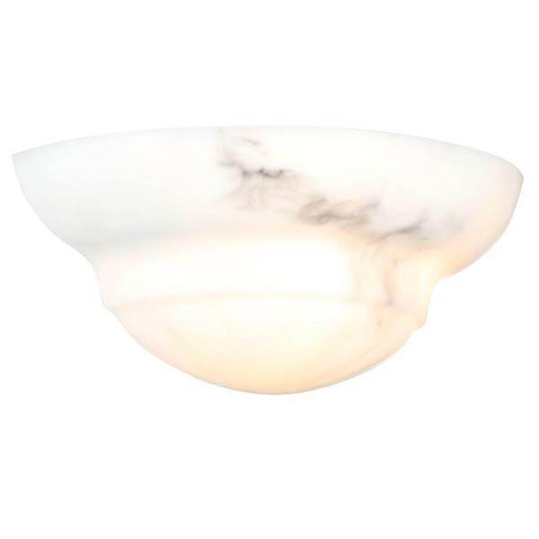 1-Light Faux Alabaster Sconce Damaged Box-sconces & wall fixtures-Tool Mart Inc.