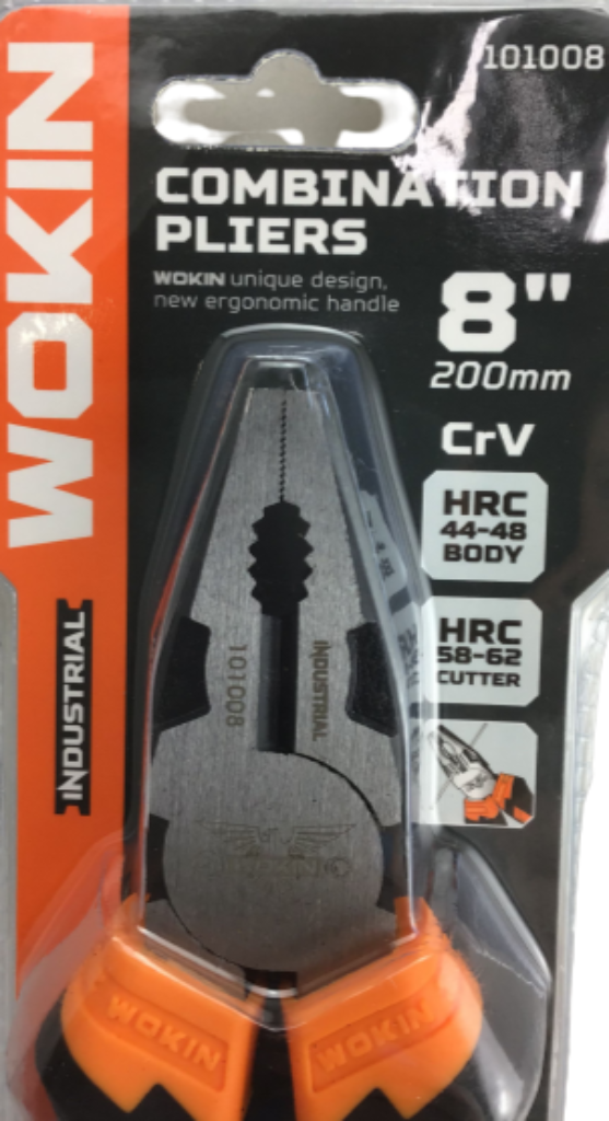 Wokin 8 Inch Industrial Combination Pliers