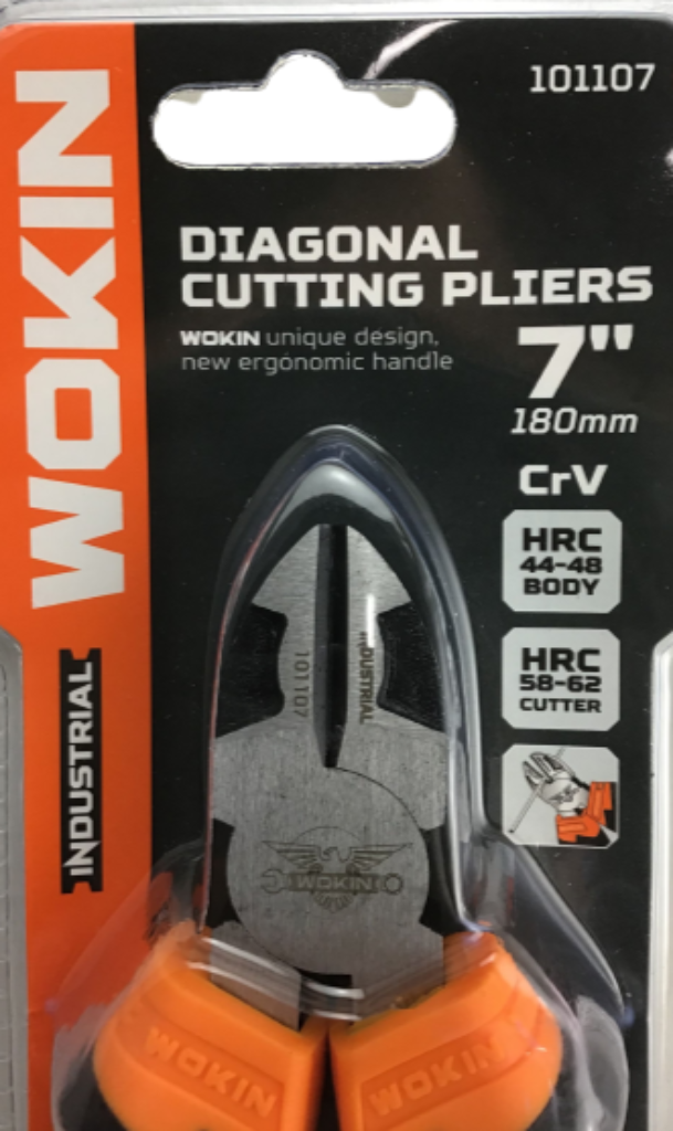 Wokin 7 Inch Industrial Diagonal Cutting Pliers