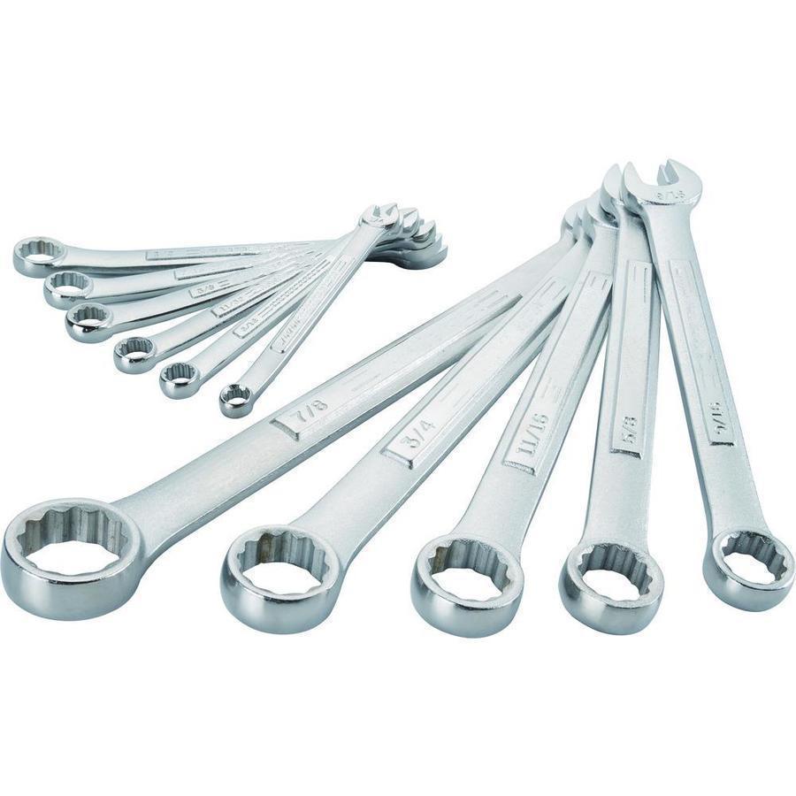 11 Piece Combination Wrench Set Standard-wrenches & wrench sets-Tool Mart Inc.