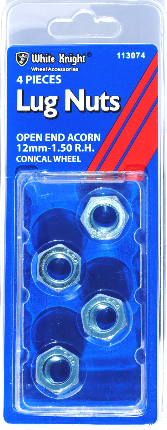 Lug Nuts By White Knight 12MM-1.50 Damaged Box