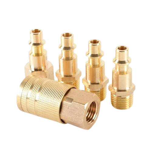 Five Pc Air Brass Coupler