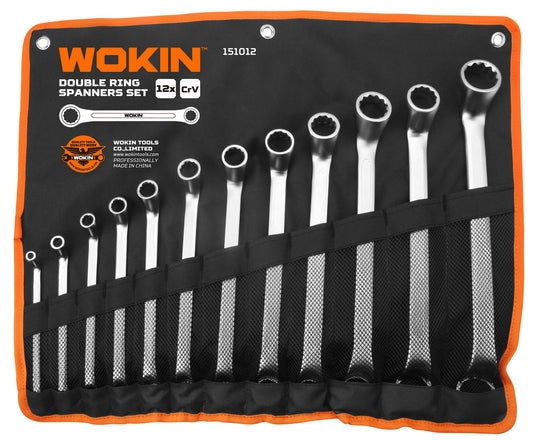 Wokin 12 Piece Double Box End Wrench Set