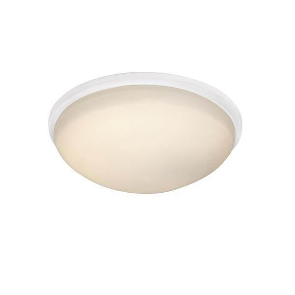 18-Watt White Integrated LED Flush Mount Damaged Box-bay & strip lights-Tool Mart Inc.