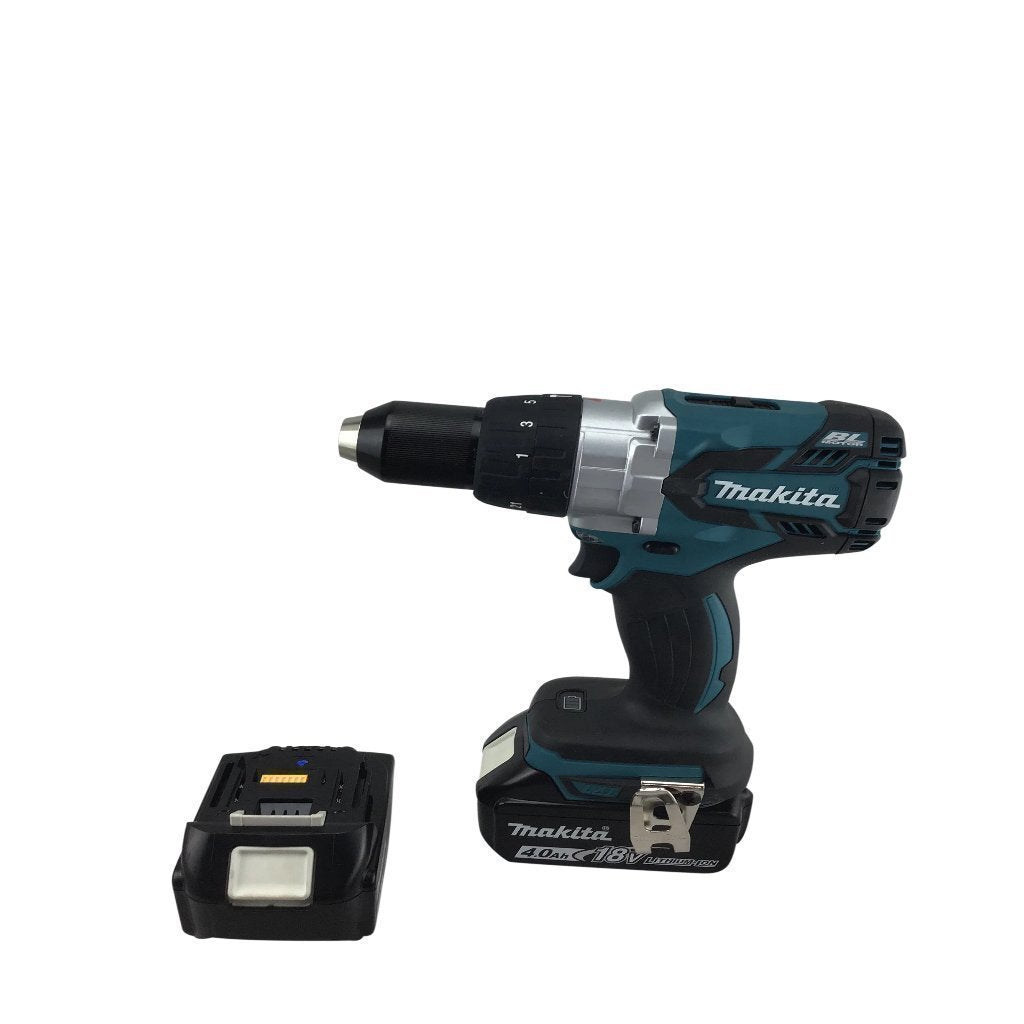 18V LXT® Lithium‑Ion Brushless Cordless 1/2" Hammer Driver‑Drill Kit Reconditioned-Makita-Tool Mart Inc.