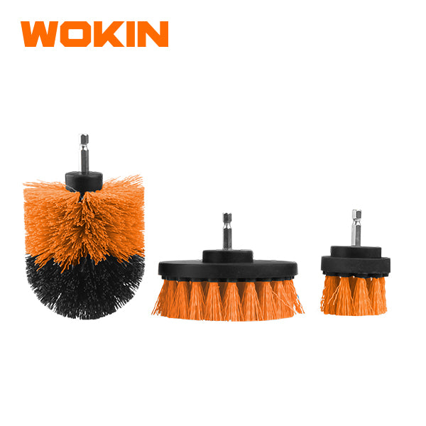 Wokin 3 Piece Drill Brush Set