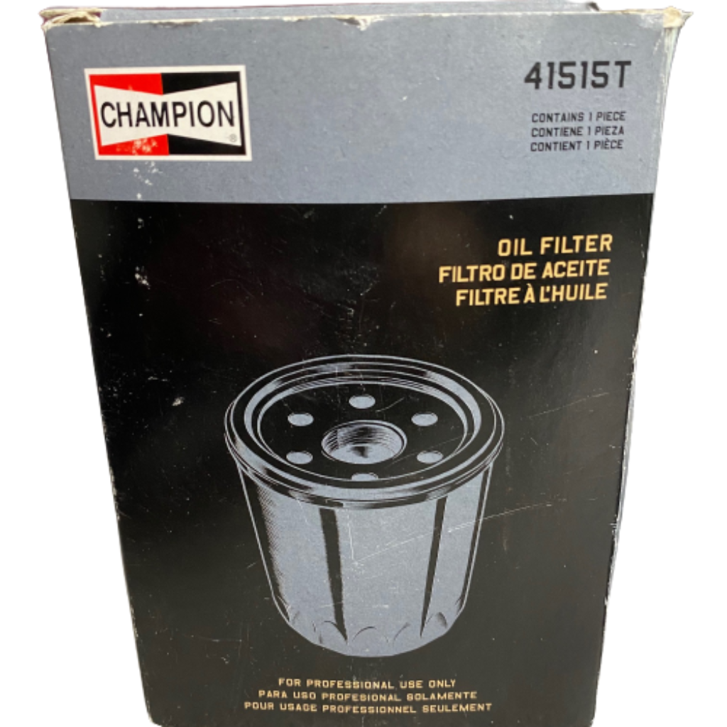 Champion Oil Filter- Damaged Box
