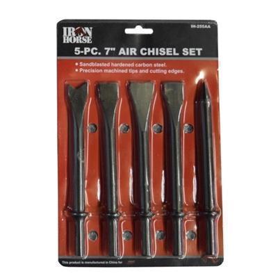 5 PC. 7" Air Chisel Set-air tool accessories-Tool Mart Inc.