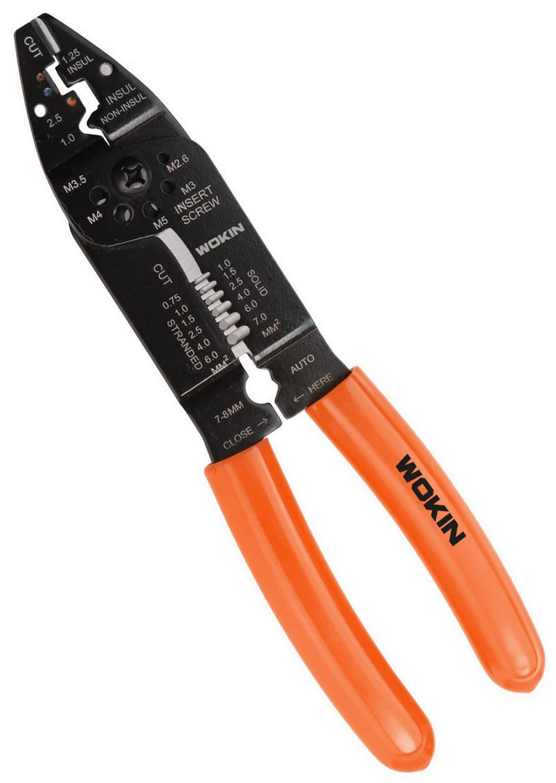 Wokin 8.5 Inch Wire Stripping And Crimping Pliers