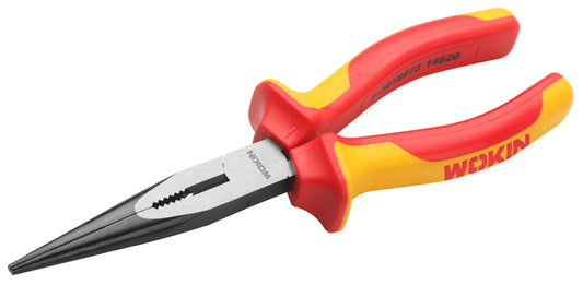 Wokin 8 Inch Insulated Needle Nose Pliers Premium Line