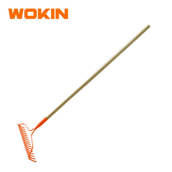 Wokin 16T Rigid Metal Garden Rake