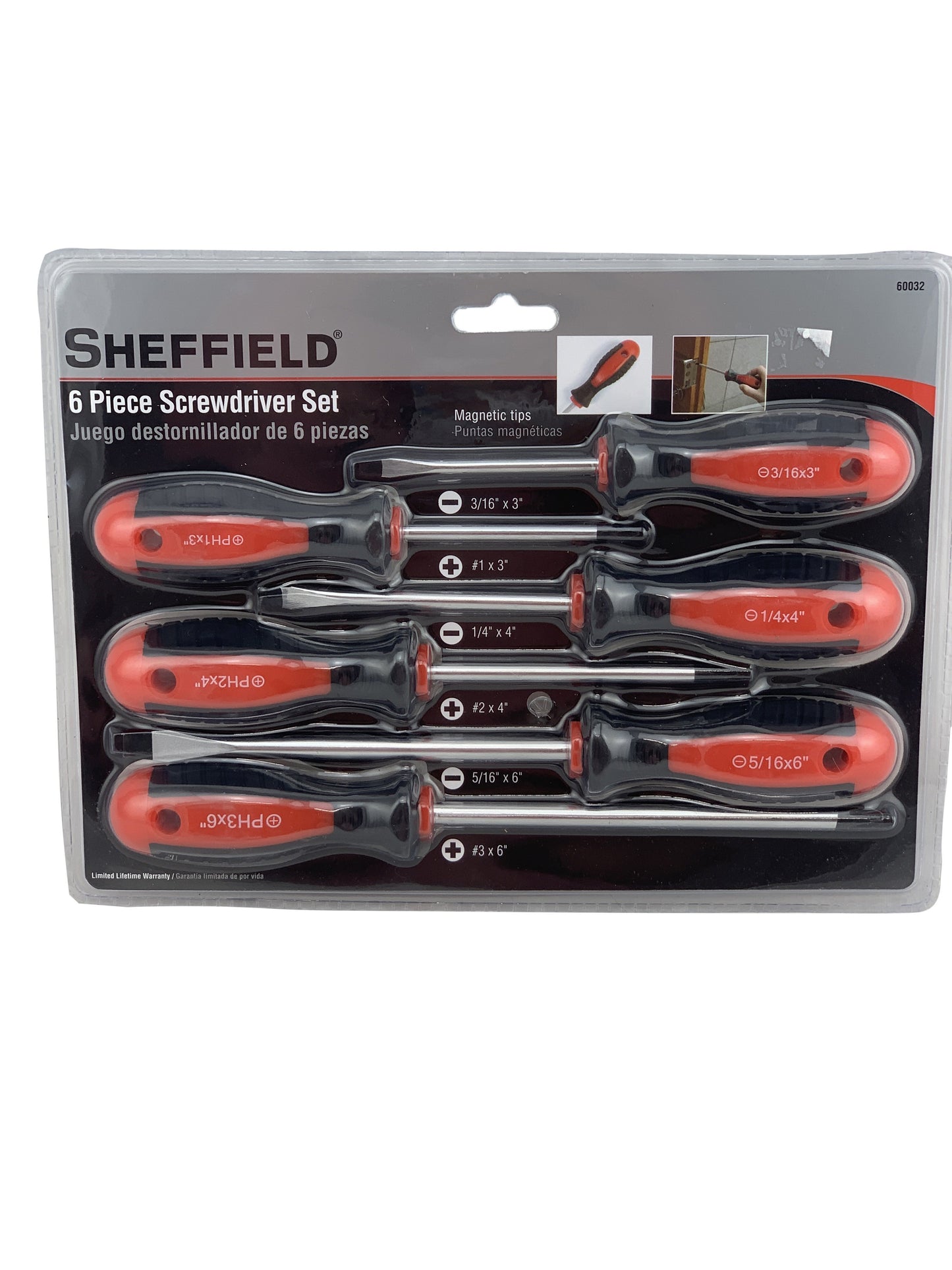 6 Piece Screwdriver Set Sheffield-screwdrivers & keys-Tool Mart Inc.