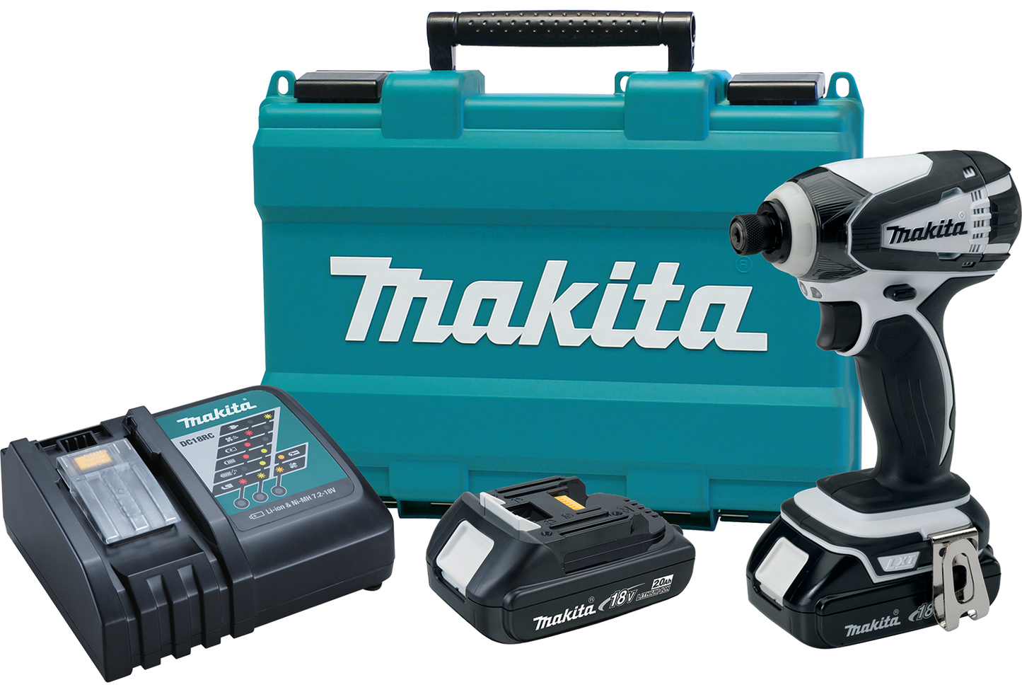 Makita Reconditioned 18 Volt Compact Inpact Driver Kit with BL1820