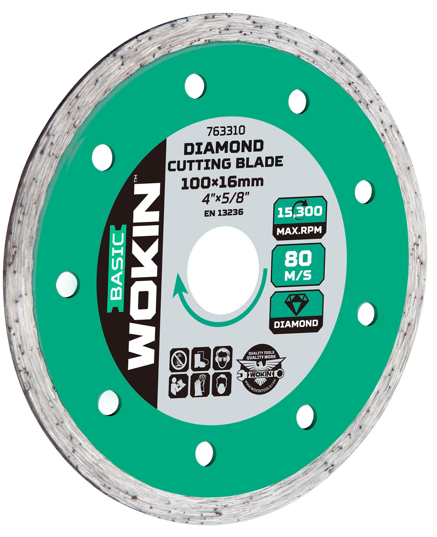 Wokin Wet Diamond Disc 4 Inch