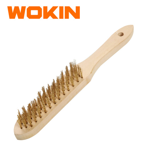Wokin Curved Wire Brush With Copper Plating Wire