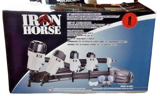 Iron Horse Nail Gun Combo Kit