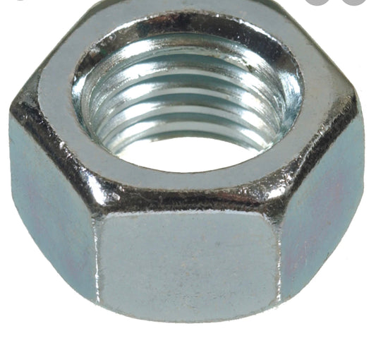 Hillman 5/16 in x 24 Zinc-plated Steel Hex Nut
