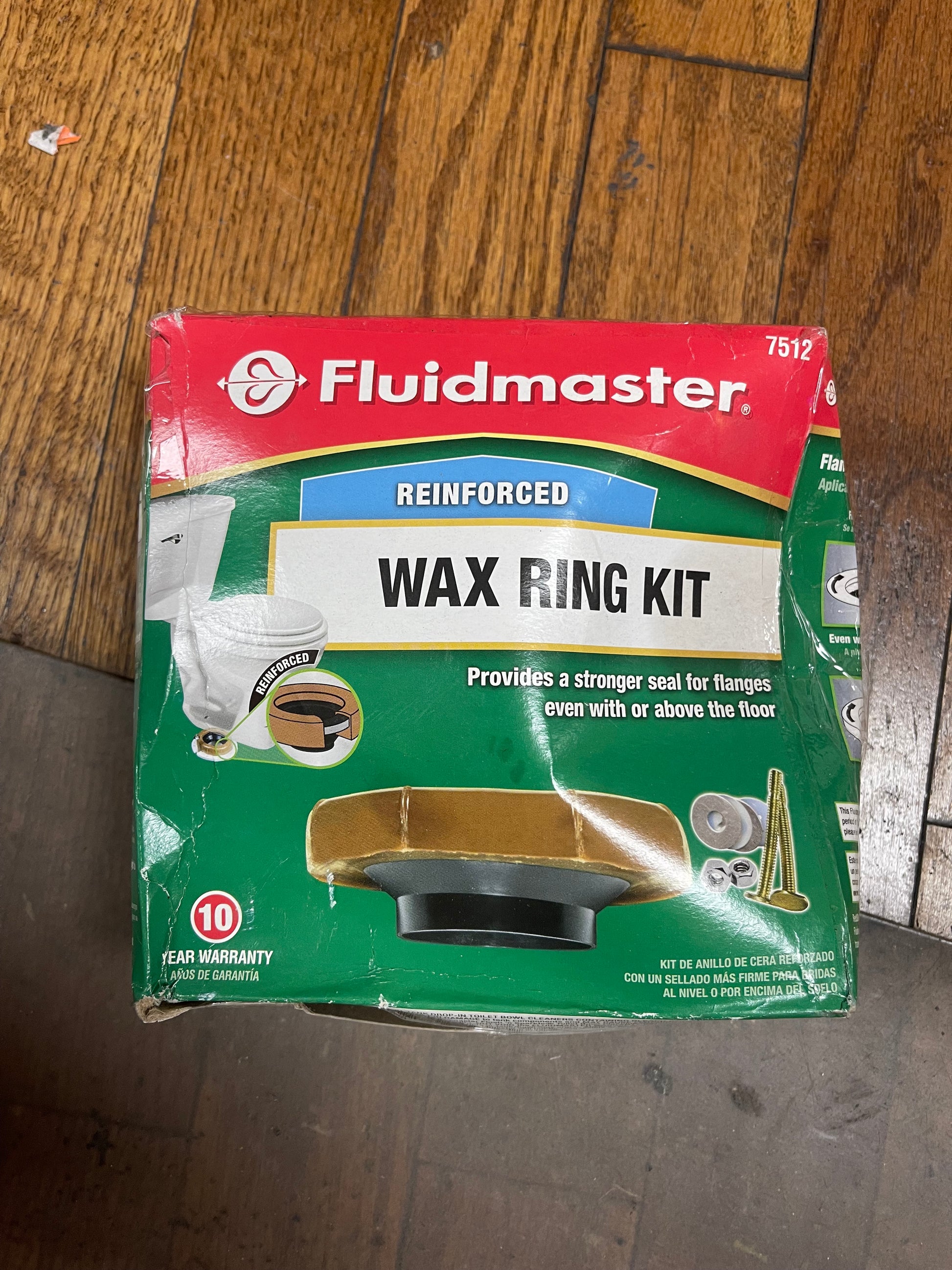 Fluidmaster Reinforced Flanged Wax Seal and Bolts