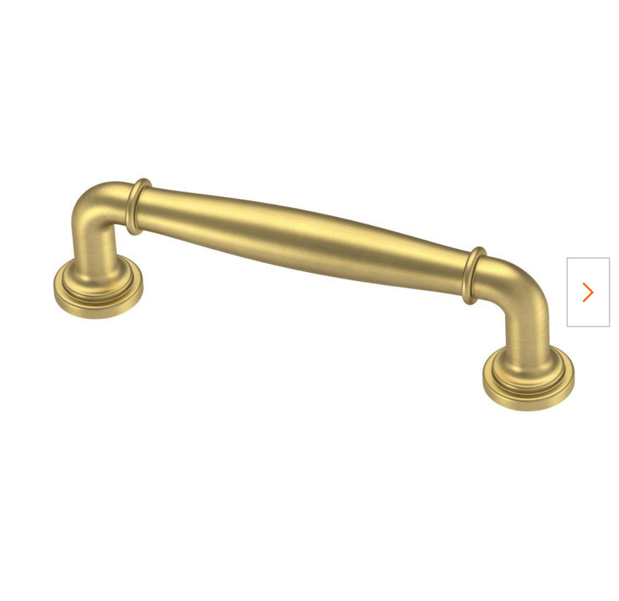 Liberty Classic Elegance 3-3/4 in. (96 mm) Brushed Brass Cabinet Drawer Bar Pull