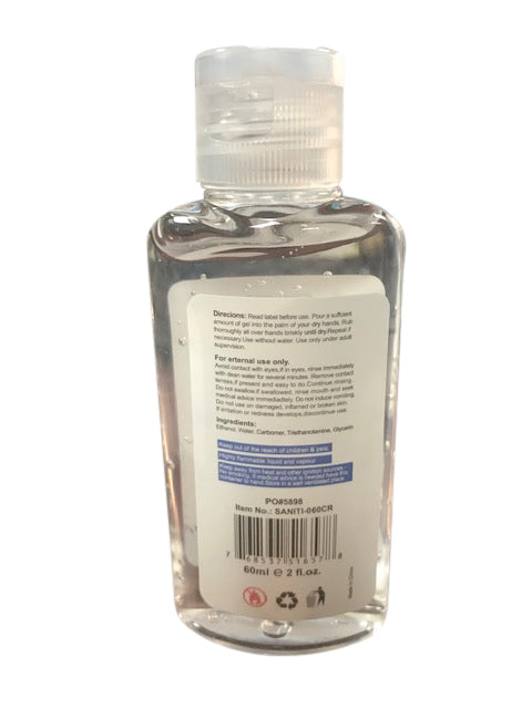 Hand Sanitizer 60ml  2oz