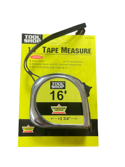 Tool Shop 16' Tape Measure