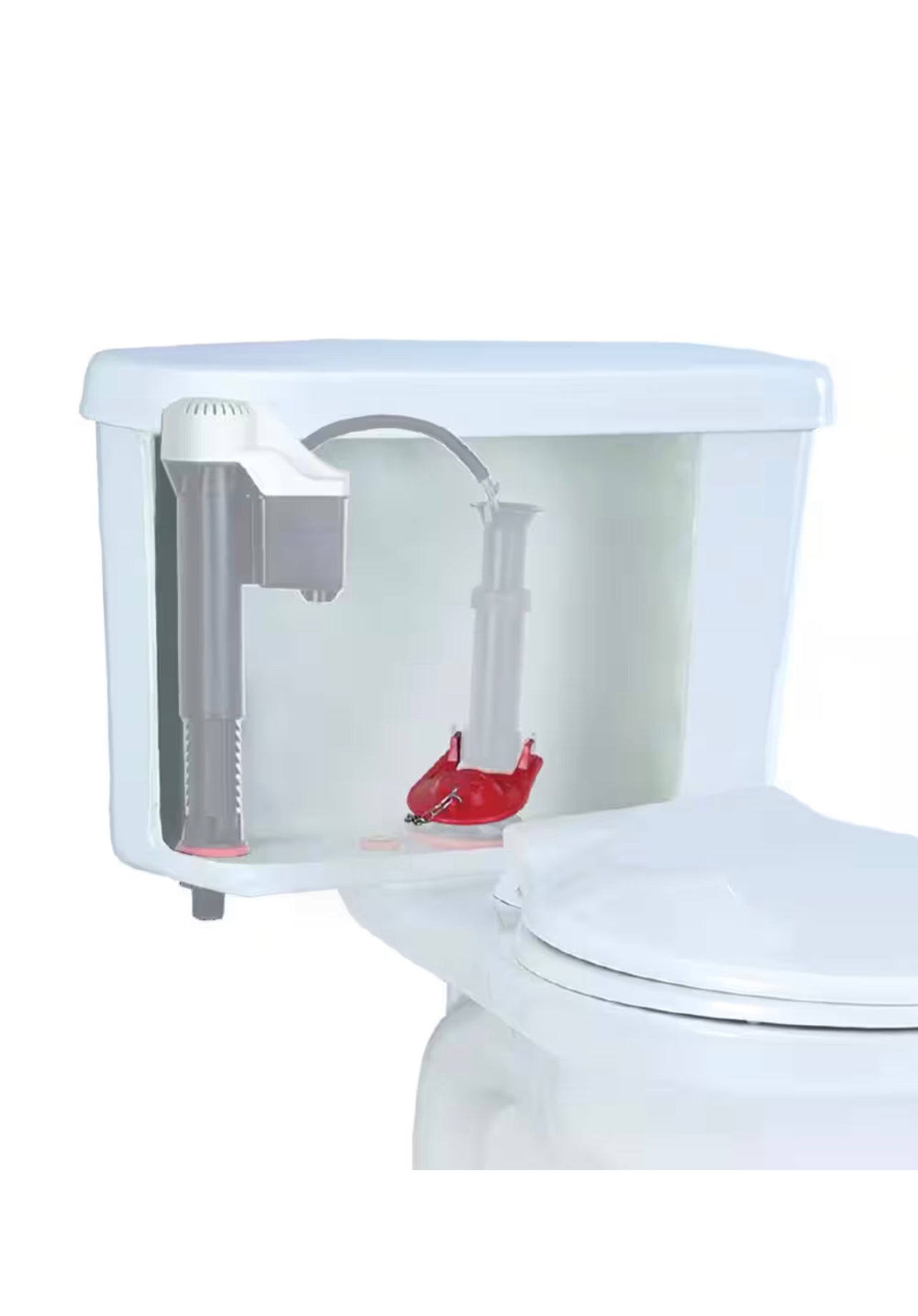 Korky Plus 2 in. Toilet Tank Flappers (3-Pack) Damaged Box